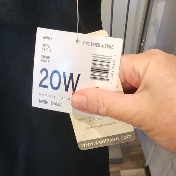 NWT'S SAG HARBOR 2PC SUIT JACKET/SKIRT - Picture 5 of 13